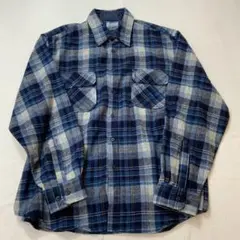 A/W 90s フィールドマスター 長袖シャツ ウール アクリル XL