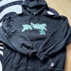 BEN DAVIS ブラック パーカー L