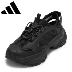 adidas ブラック スニーカーサンダル27.5