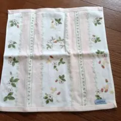 WEDGWOOD タオルハンカチ　刺繍
