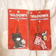 GLOOMY ラバーストラップ 2個セット グルーミー