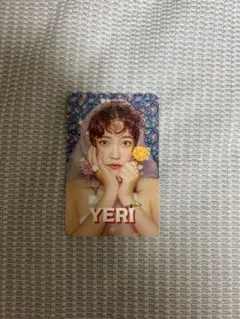 Red Velvet イェリ YERI SAPPY 日本盤 トレカ