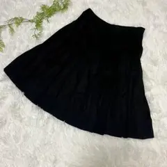 PRADA プラダ 膝丈 フレアスカート プリーツスカート