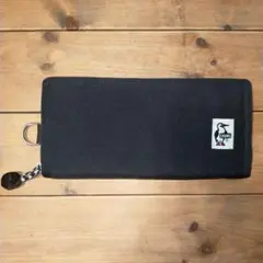 CHUMS ブラックナイロン長財布