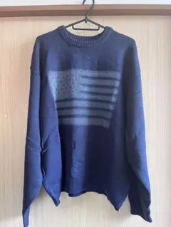 kutir フラッグスプレーデザインニット
