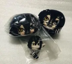 鬼滅の刃 ミニフィギュア ミニぬいぐるみ 伊黒小芭内 3点セット