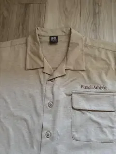 Russell Athletic 半袖シャツ ベージュ