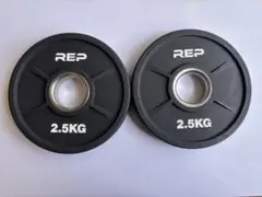 REP Fitness ウレタンイコライザープレート 2.5KG 2枚セットB