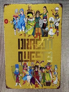 新品限定価格　ドラゴンクエスト　オマージュアルミプレートブリキ看板⑥