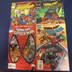 アメコミ不揃set THE LETHALFOES of SPIDERMAN 4冊