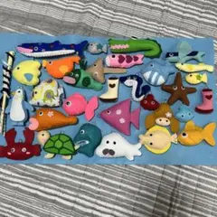 ハンドメイド♡フェルトお魚つりセット 大