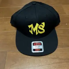 OTTO MSロゴ スナップバックキャップ 黒