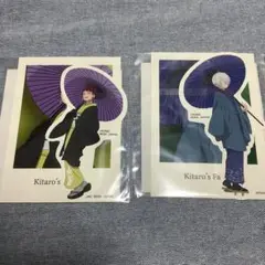 ゲゲゲの謎　セガラッキーくじ　F賞　ステッカーセット　2点　(鬼太郎の父&母)