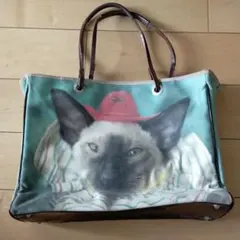美品✨アニヤハインドマーチ　トートバッグ　ハンドバッグ　猫　ネコ　ボルドー 2025年最新】猫 アニヤ・ハインドマーチの人気アイテム - メルカリ