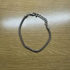 シルバーチェーンブレスレット