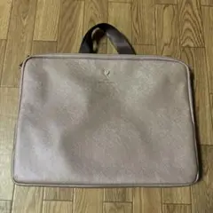 未使用Les petits bijoux ノートパソコンバッグピンク