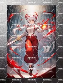 東方プロジェクト　藤原妹紅　Z01　写真　イラスト　ブロマイド　2L判