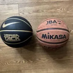 バスケットボール2個セット ナイキとミカサ