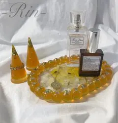【レジン】お皿 トレー リングホルダー 小物入れ ハンドメイド インテリア雑貨