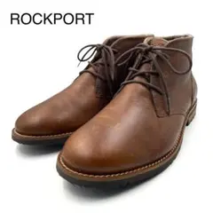 《超美品》ROCKPORT ロックポート ブーツ ブラウン 茶系 25.0cm