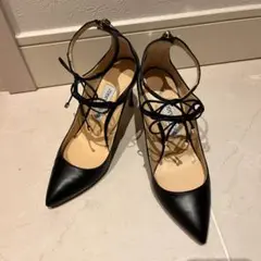 JIMMY CHOO リボンパンプス
