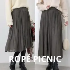 ROPÉ PICNIC 着丈が選べるエアリープリーツスカート