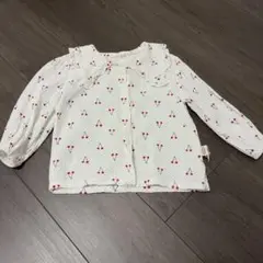 チェリー柄　120サイズ　シャツ