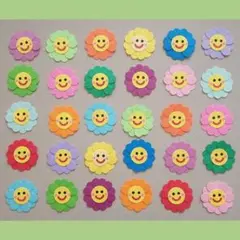 クラフトパンチ　花【スマイリーフラワー４】アルバムクラフト