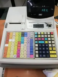 TEC FS-1955 レジスター 説明書あり