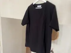 THEE 黒 半袖プルオーバーシャツ