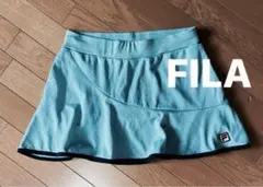 FILA フィラ　レディース　テニススコート　テニスウェア　Ｌ　水色系