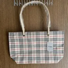 【新品未使用】St. romeo トートバッグ 肩掛け　ハンドバッグ　チェック柄