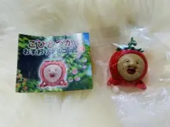 #こびとづかん #おすわりマスコット2 #イチゴクレナイ #未使用 #ガチャ
