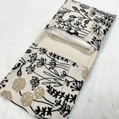 サニタリーケース 花 ナチュラル ボタニカル きなり S8490