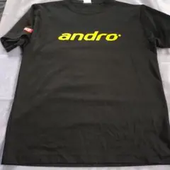 andro 卓球ウェア 黒色　男女共用