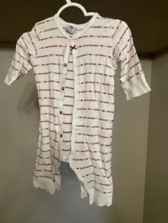 Petit Bateau オーガニックコットンロンパース 6m