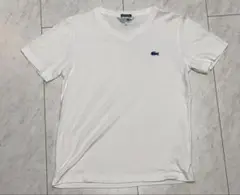極美品　LACOSTE ラコステ 半袖Tシャツ ホワイト2 exclusive
