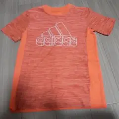 adidas 半袖シャツ オレンジ
