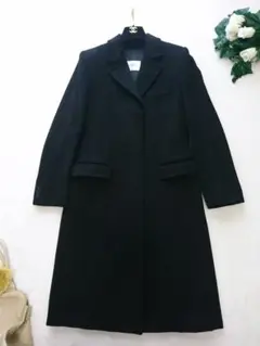 【美品】MaxMara 32万 最高級キャメル100%チェスター系コート 白タグ