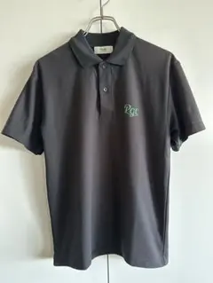 美品Pacific GOLF CLUBパシフィックゴルフクラブブラックポロシャツ