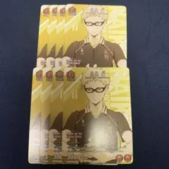 ユニオンアリーナ ハイキュー 月島蛍 8枚セット