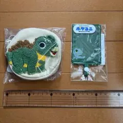 【未使用】POKEUNI　恐竜　ポーチ　フォトポケットケース 小物入れ