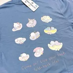 《新品・未使用・タグ付き》　サンリオ　キャラクターズ　半袖Tシャツ　Mサイズ