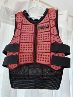 【値下げ】DESCENTE プロテクター レッド/ブラック