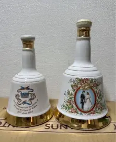 2本BELL'Sウェディング天使スコッチウイスキー750ml/500ml43%