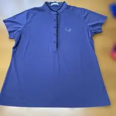 XIXO 紫色 ビーズ刺繍 シャツ