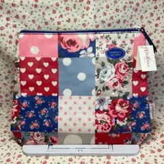 【未使用】キャスキッドソン ポーチ パッチワーク Cath Kidston 小