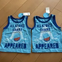 グローバルワーク　タンクトップ同柄2枚セット