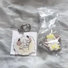 mikko スフレ アクリルキーホルダー ヘアクリップB ガチャ