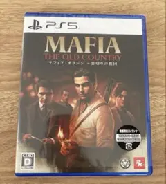 PS5 マフィア:オリジン 裏切りの祖国　プレステ　ゲーム　コード未使用